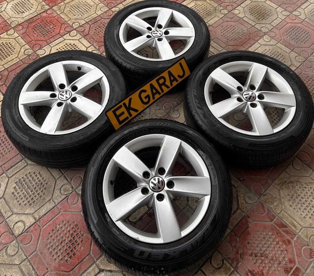 16 inç orjinal volkswagen jetta jant lastik 5*112 - 2