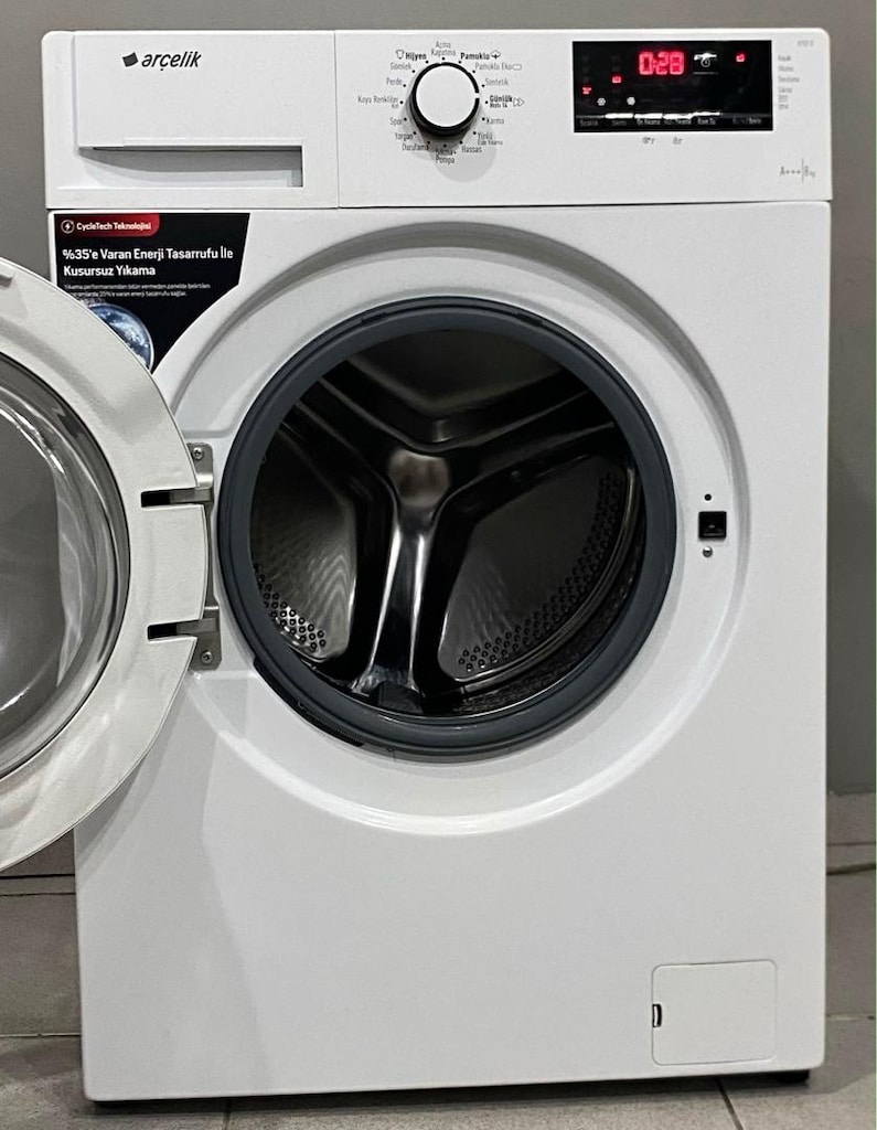 ARÇELİK 8 KG A+++ YENİ NESİL ÇAMAŞIR MAKİNESİ - 3