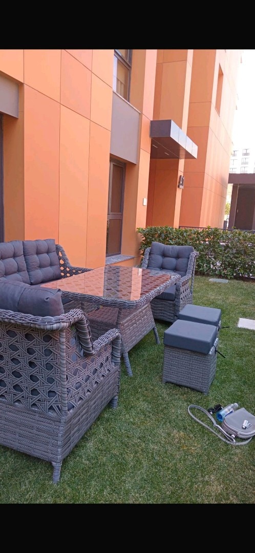 Rattan Bahçe Koltuk Takımı, Balkon Oturma Grubu, Bahçe Mobilyası - 9