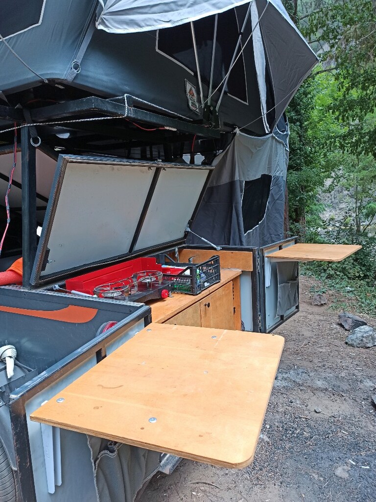 Kompakt Çekme Römork Karavan - 8