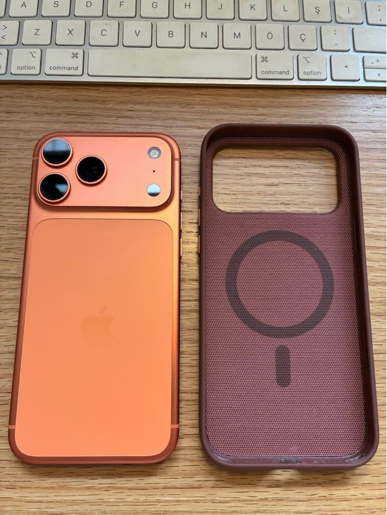 iPhone 17 Pro Max 256 GB Kozmik Turuncu | Apple TR Garantili | Pil %95 - 4
