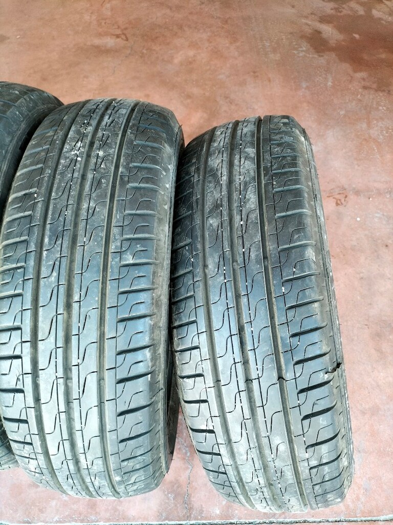 4adet çıkma lastikler 195/60R16C sıfır gibi - 8
