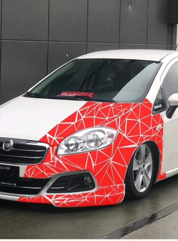 Araç Kamuflaj Kaplama Folyosu Stickerlar - 2