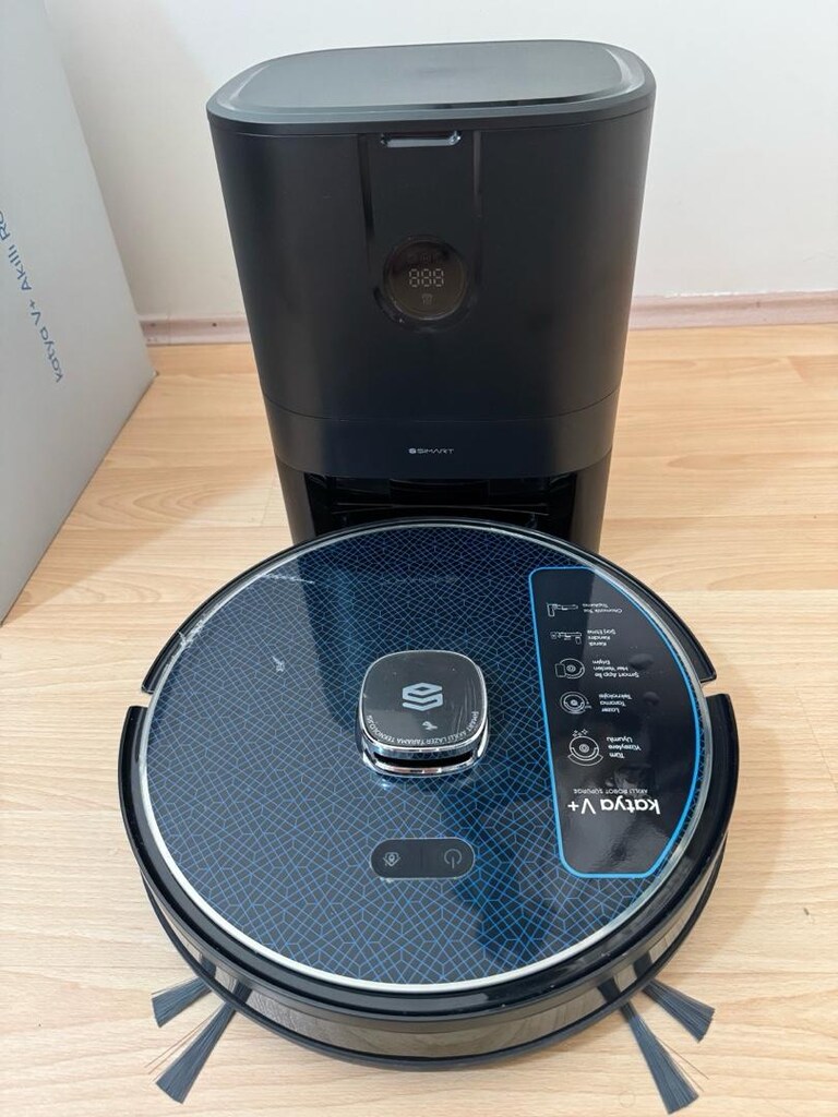 Katya V+ Robot Süpürge Otomatik Toz Toplama - 9