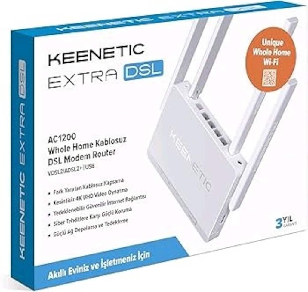 Keenetic Extra DSL AC1200 Modem Temizdir. - 3