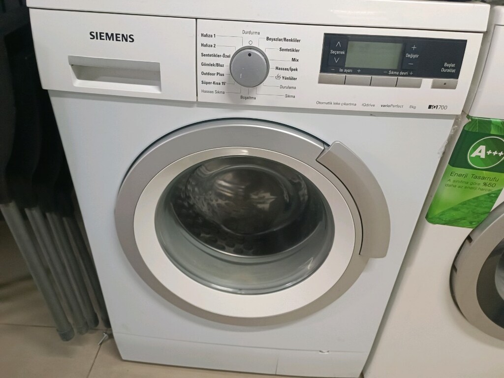 Siemens 10 kg 1200 devir çamaşır Makinesi - 2