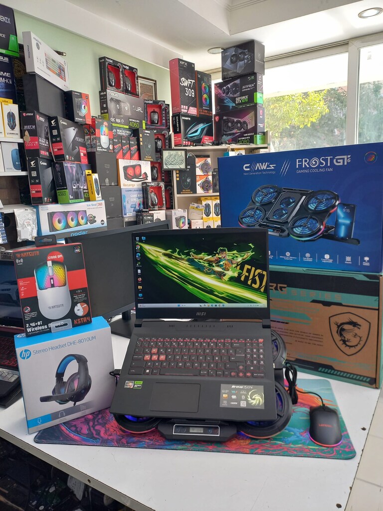 HATASIZ!!! MSİ BRAVO RYZEN 7 7535HS 16 GB RAM DDR5 RTX 4060 - 20