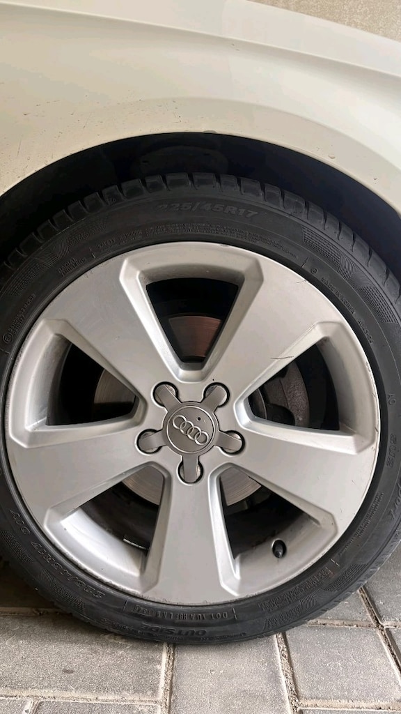 17 5x112 AUDİ ORJİNAL JANT LASTİK TAKIM - 9