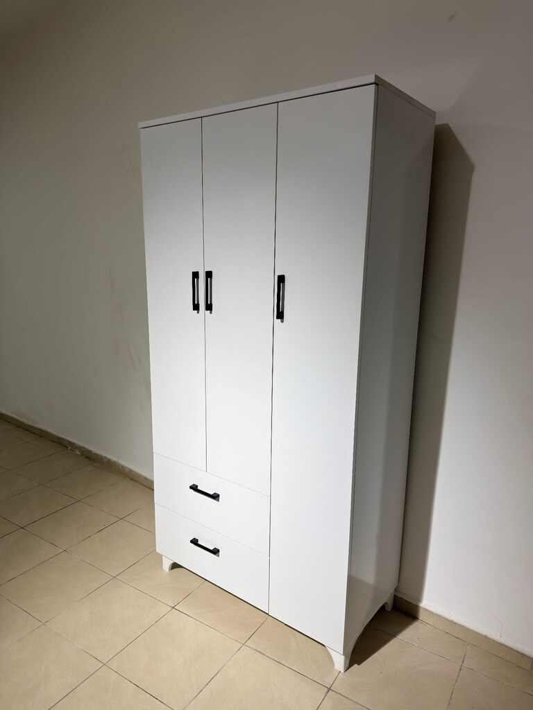 İmalattan 3 Kapaklı Elbise Dolabı - 2