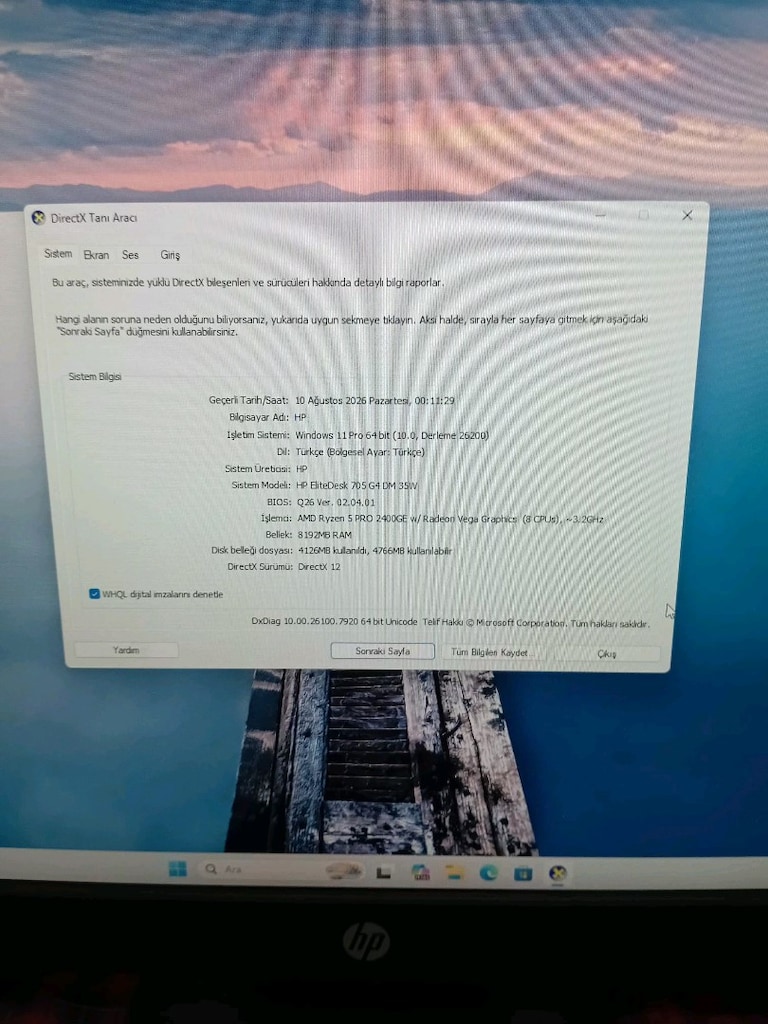 HP ELITEDESK 705 G4 | RYZEN 5 PRO | 8 GB RAM | 500 GB SSD | TAM SET - 8