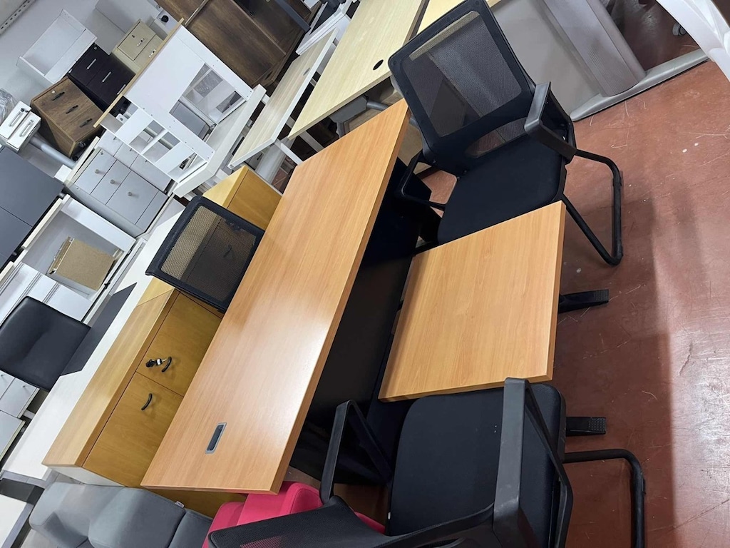 KLAS OFİS PENDİK BAMBU PERSONEL MASA TAKIMI KURUMSALDAN ÇIKMA - 3