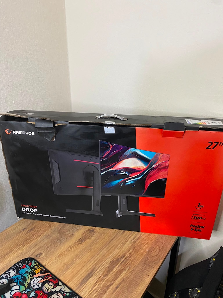 RAMPAGE 27 İNÇ.MONİTÖR 300HZ 1MS DROP DR27KUTU+FATURA+GARANTİLİ - 7