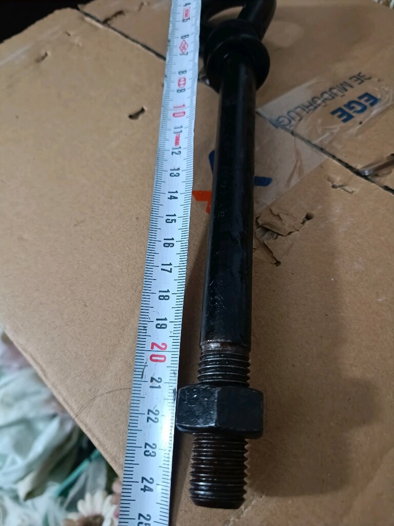 Çeki demiri 25 cm. Kalın çelik - 6