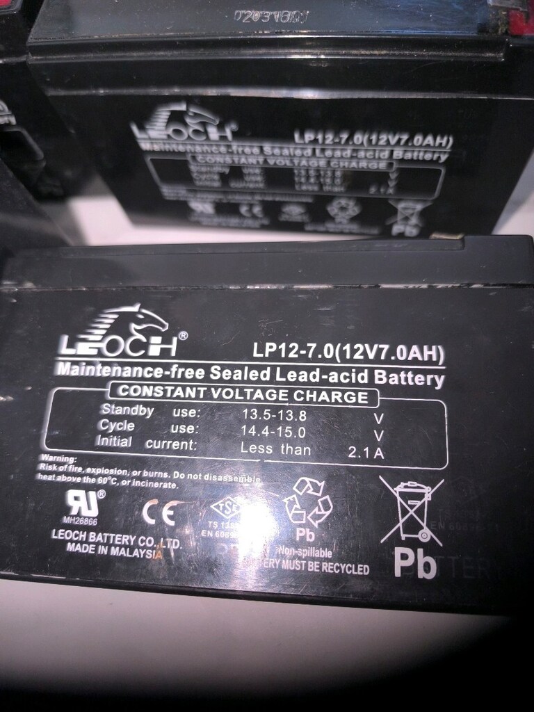 12vlt 7amper akü - 2