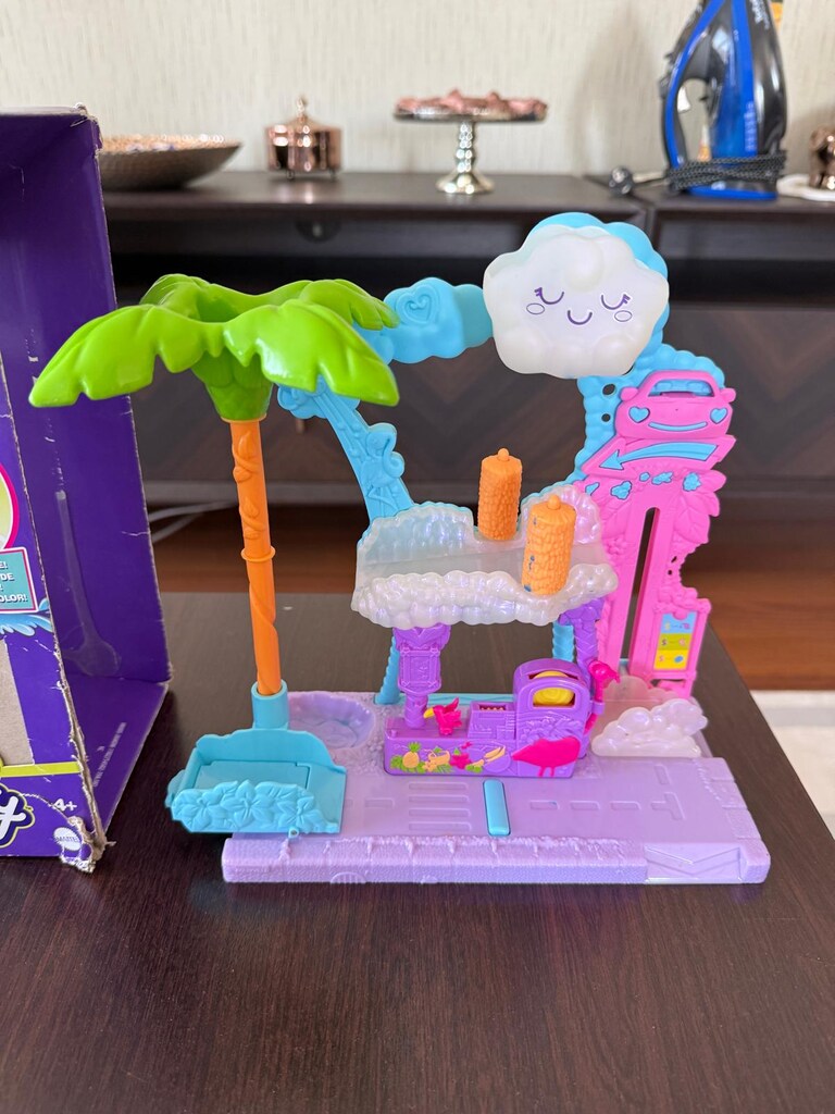 Polly Pocket Flamingo Araba Su Eğlencesi Seti HHJ05 - 2