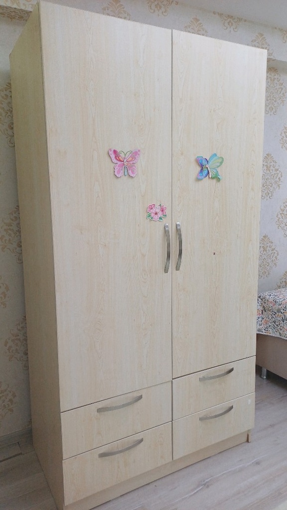 komple Mdf 2 kapaklı gardrop - 3