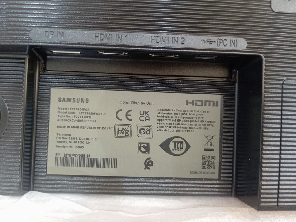 22 İNCH SAMSUNG SIFIRDAN FARKSIZ KUTUSUNDA MONİTÖR SON 1 ADET.. - 2