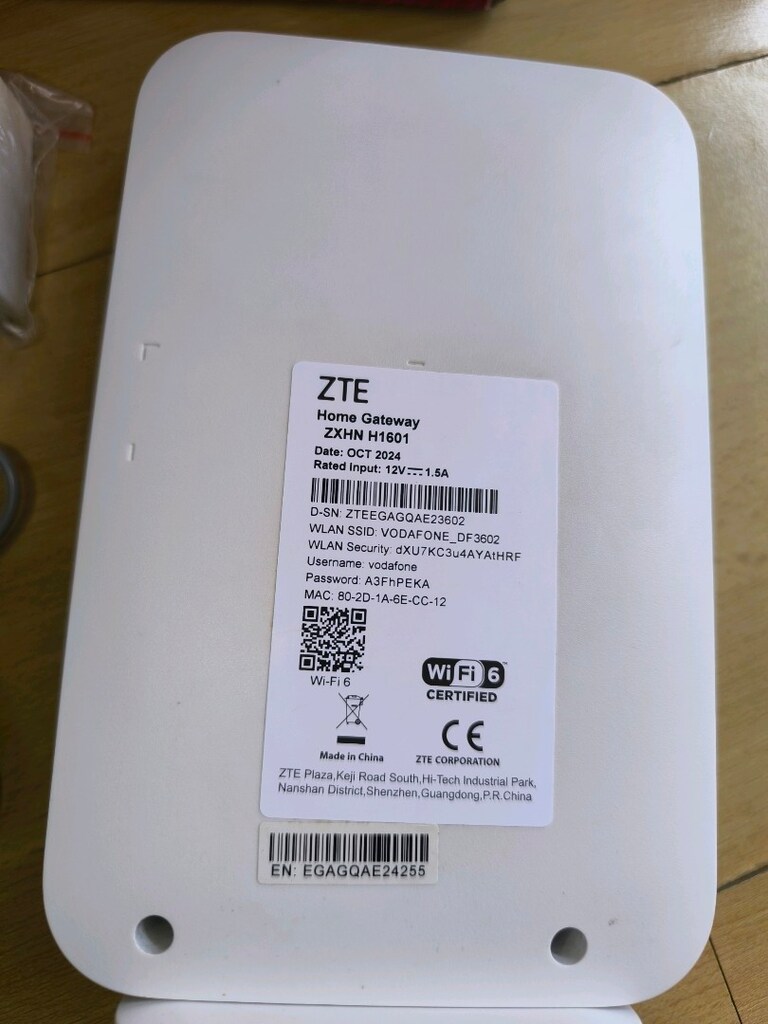 ZTE ZXHN H1601 VDSL2 WİFİ-6 PREMİUM İNTERNET MODEM - 5