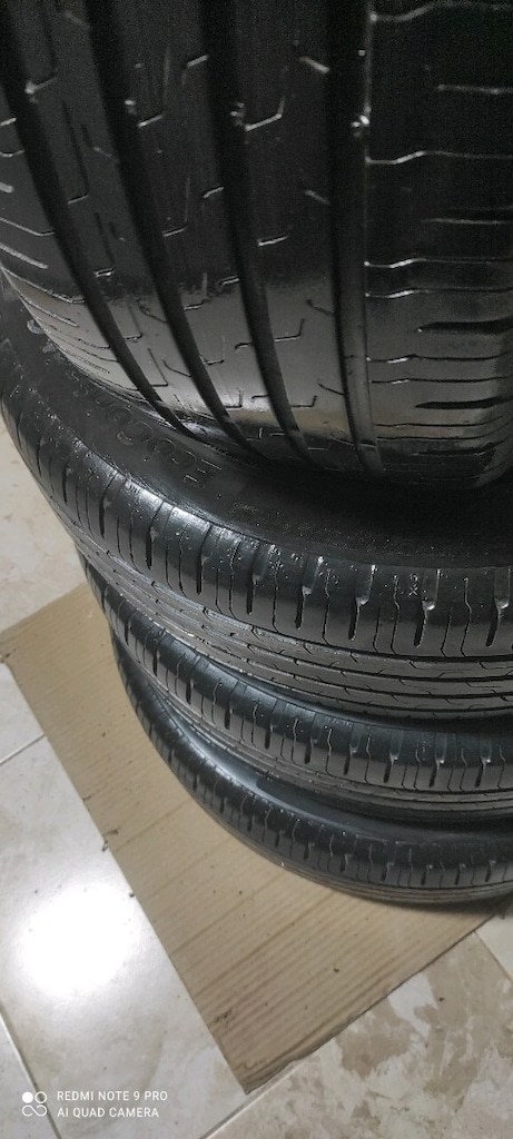 205/55/17 YAZLIK DİŞLERİ GAYET İYİ CONTİNENTAL MARKA 4 Ü TOPLAM 6150 t - 6