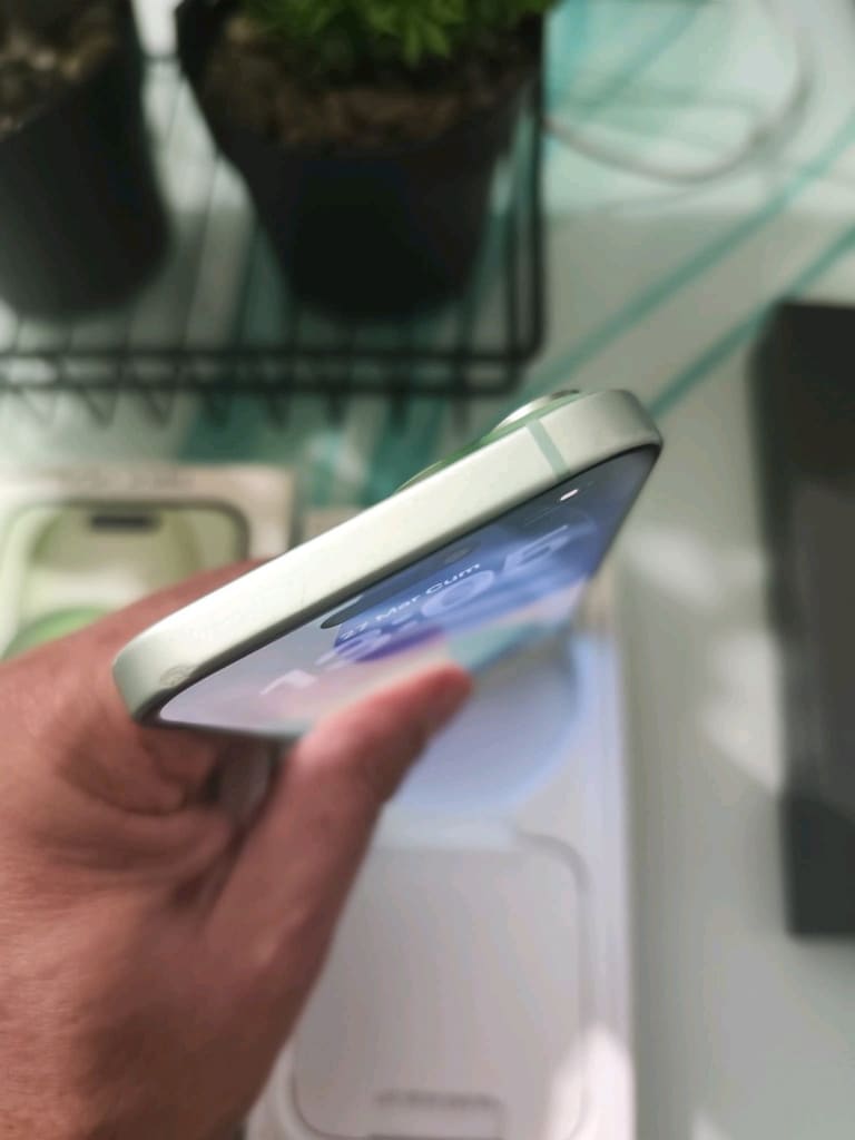KARTA TAKSİT TR CİHAZİ İPHONE 15 128 GB PİL 86 KUTU VE ŞARJ ALETİ MEVC - 9