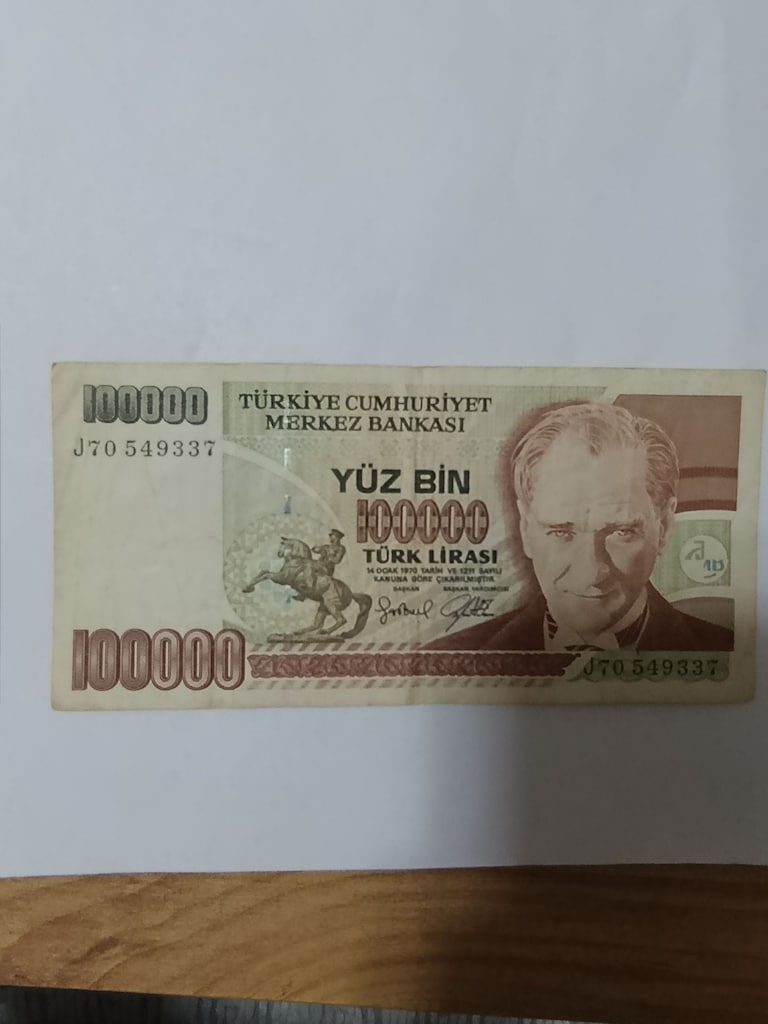 Yüzbin Türk Lirası
