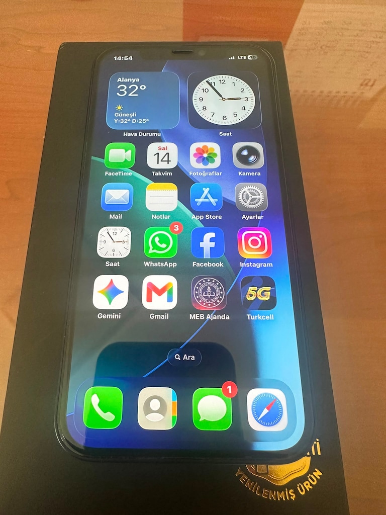 İPHONE 12- 64 GB. YENİLENMİŞ ÜRÜN. 1 YIL GARANTİLİ. - 5