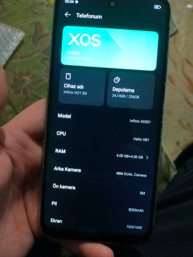 Infinix hot 50 i - 4