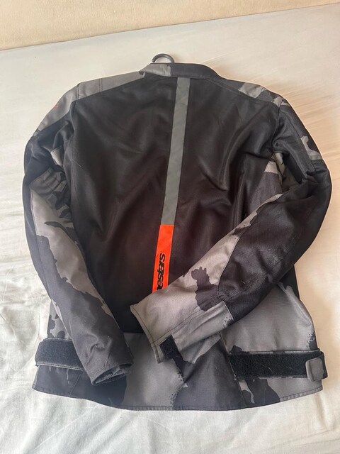 Alpinestars T-SP X SuperAir Yazlık Korumalı Motosiklet Montu Siyah / K