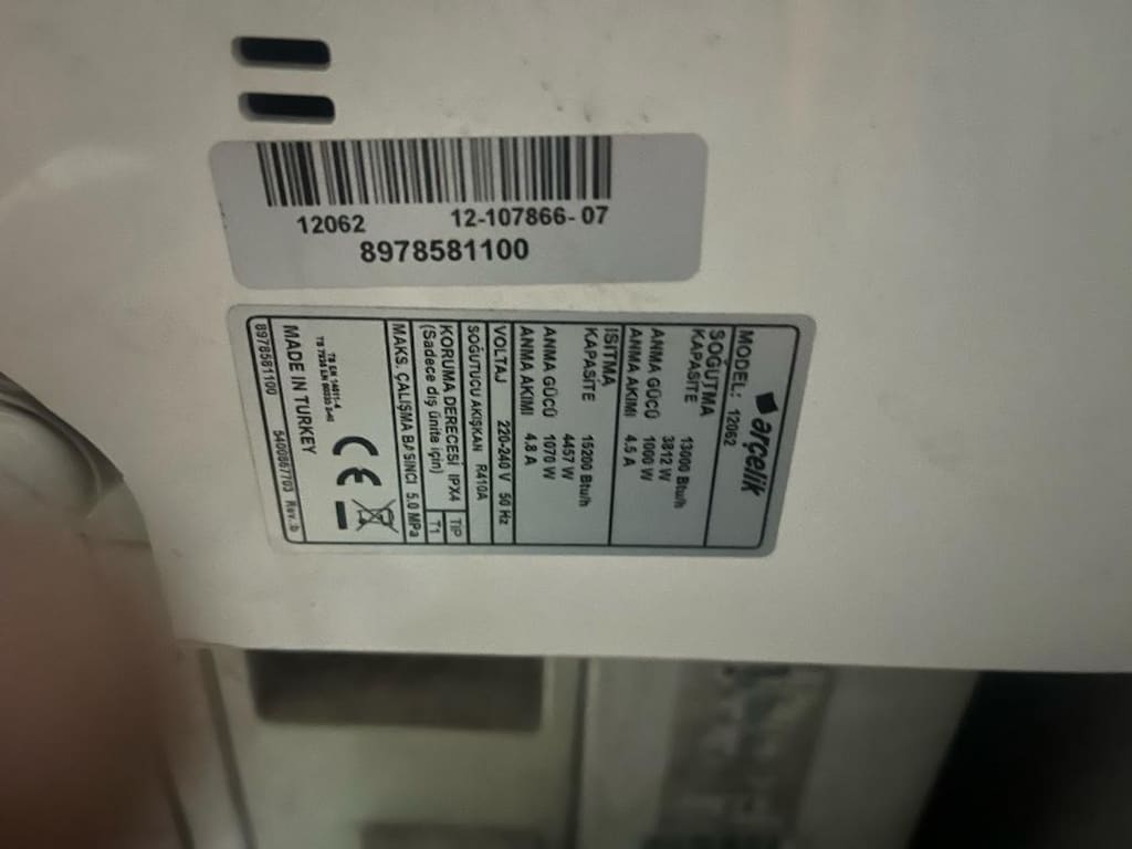 Servis Güvencesiyle Arçelik 12.000 BTU Inverter Klima - Montaj Bizden! - 3