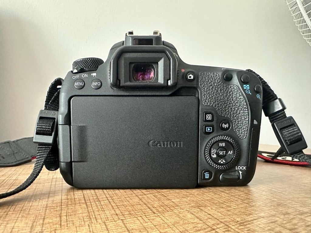 Canon EOS 77D + 3 lens tüm takım - 5