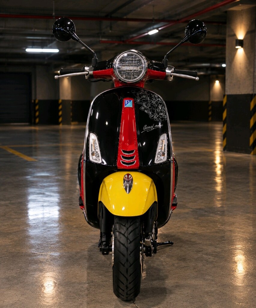 Koleksiyonluk - 2023 Vespa Primavera Disney Mickey Mouse - 0 KM - Hata - 3