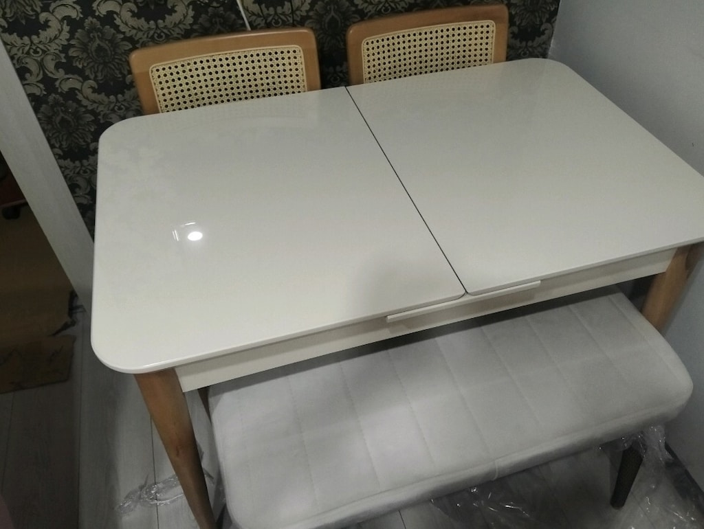 sıfır yemek masası takımı açılır masa pazarlık olur