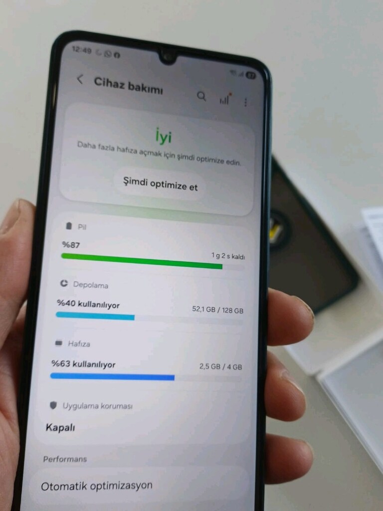 samsung A07 TR Cihazı garanti devam ediyor - 10