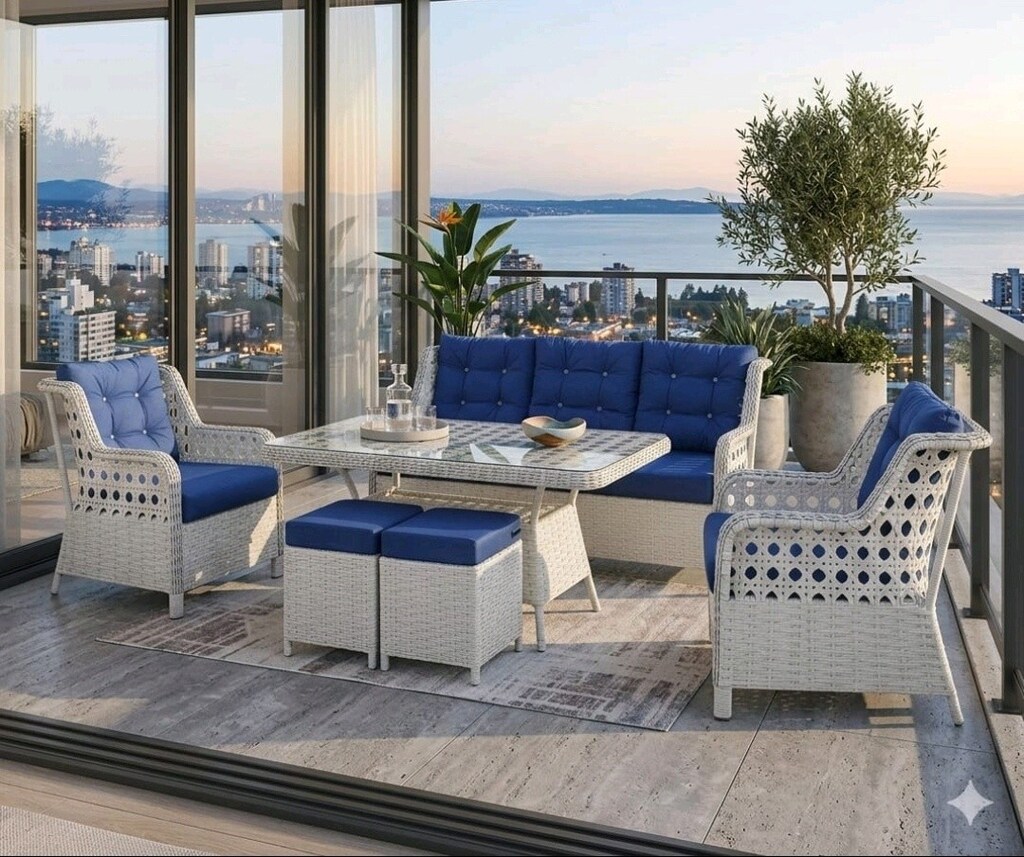 RATTAN TAKIM/ RATTAN BAHÇE TAKIMI / SALINCAK / KÖŞE TAKIMI/MASA TAKIMI - 7
