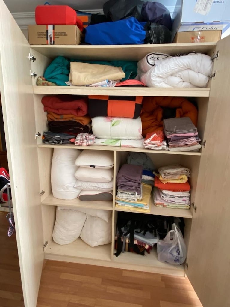 210x150x70 iki kapılı eşya ve yatak dolabı gardırop - 3