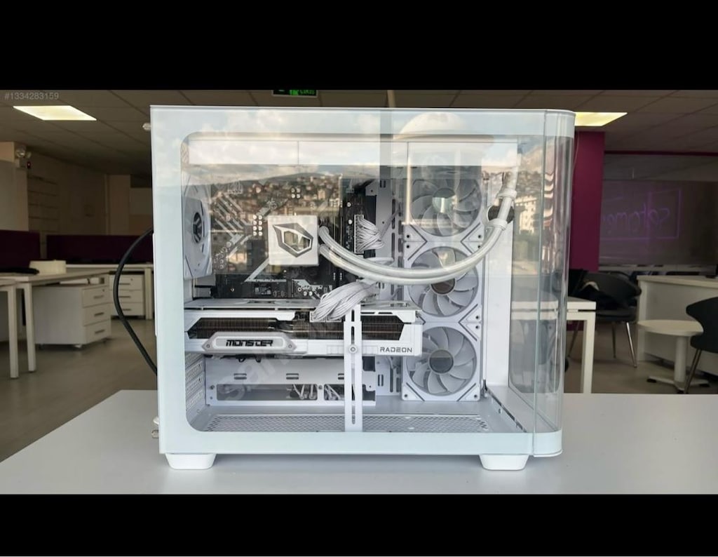 Monster Tulpar TD3 V1.1.3 Beyaz | RX 9070 XT 16GB | 7500F | 32GB - 4