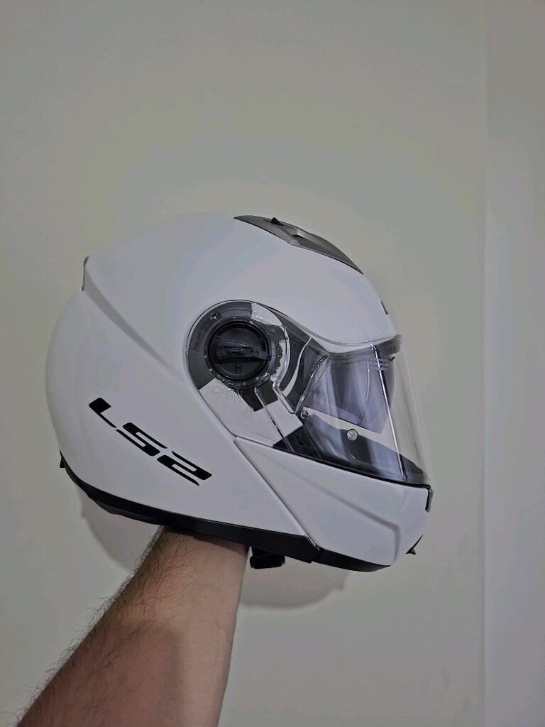 1 Haftalık Ls2 Guroni Çene Açılır Motor Kaskı Güneş Vizörlü M Beden - 4