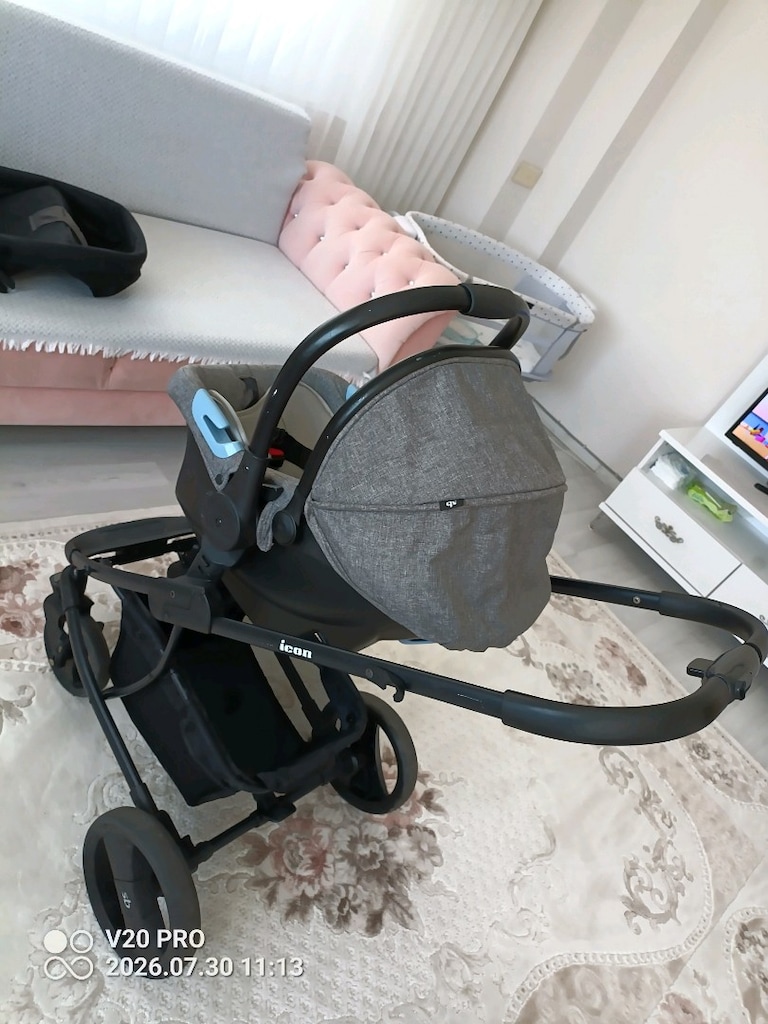 Acil satılık az kullanılmış sunny baby bebek arabası - 11