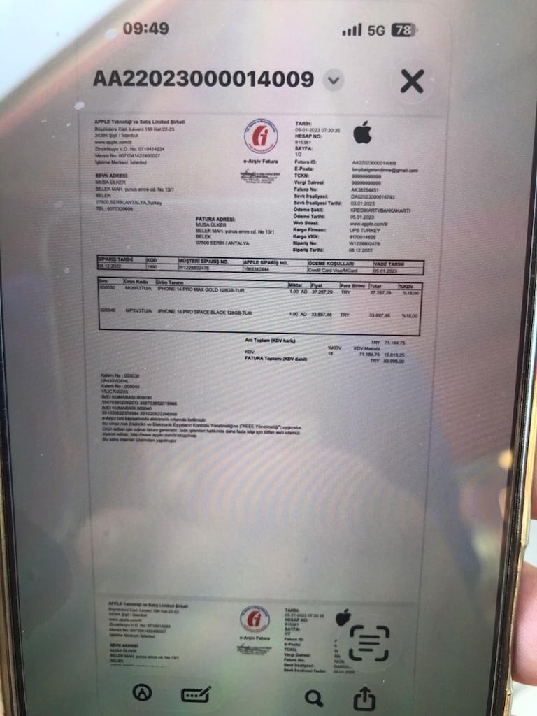 IPHONE 14 pro pil yüzde 96 . sıfır ayarında - 4