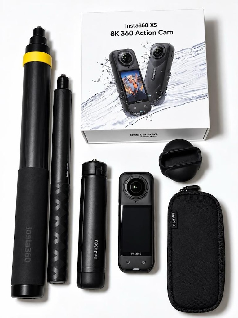 insta360 x5 aksiyon kamera full paket - 2
