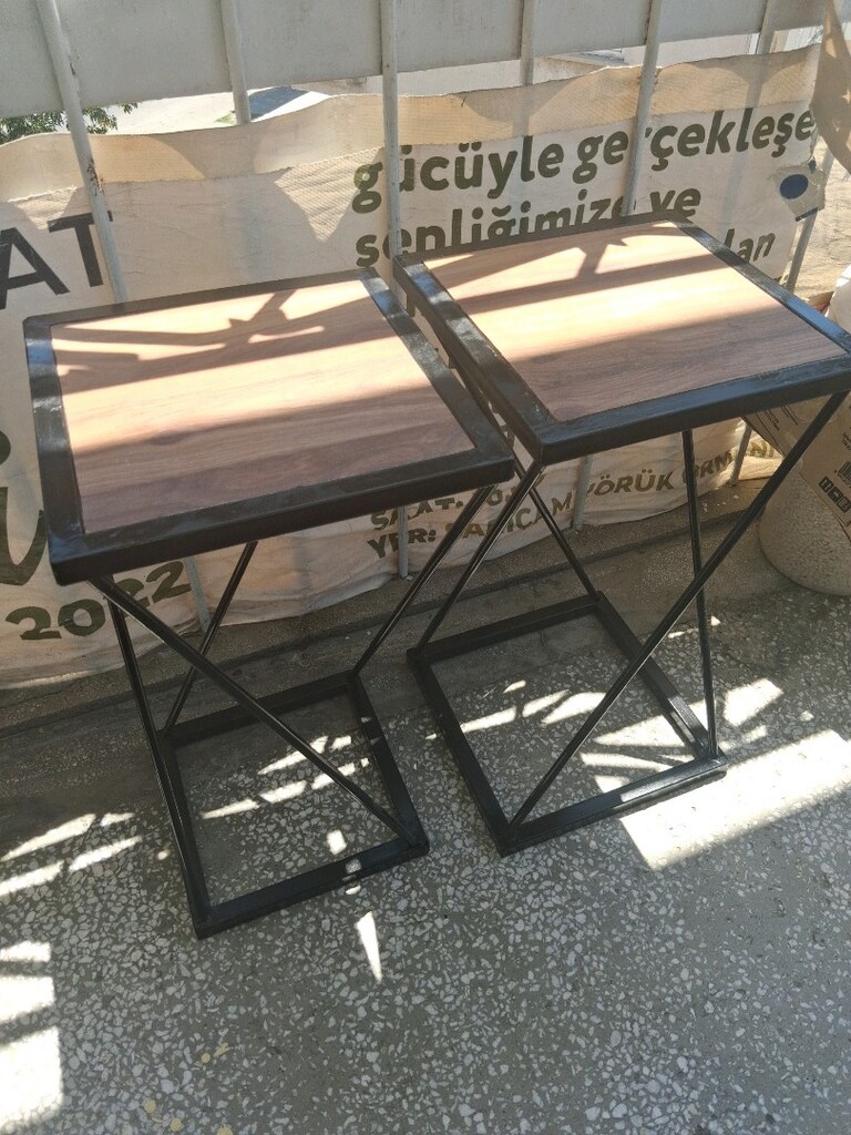 dekoratif ferforje sehpa - 2