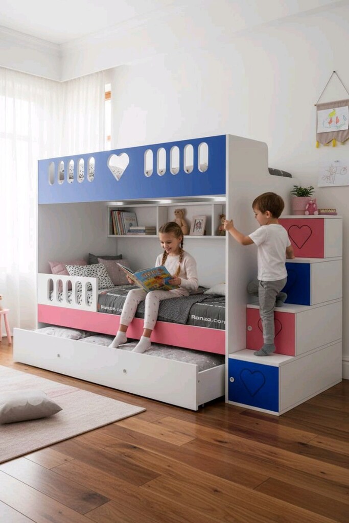 3 kişilik yavrulu ranza - 10