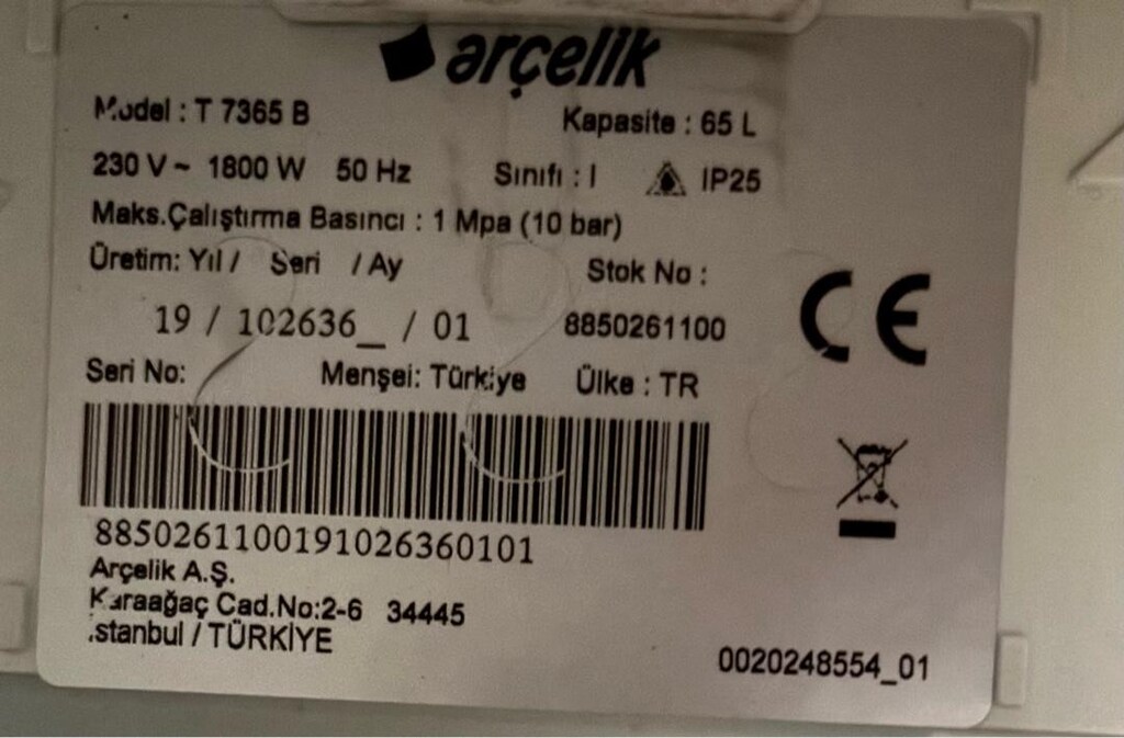ARÇELİK TERMOSİFON - 3