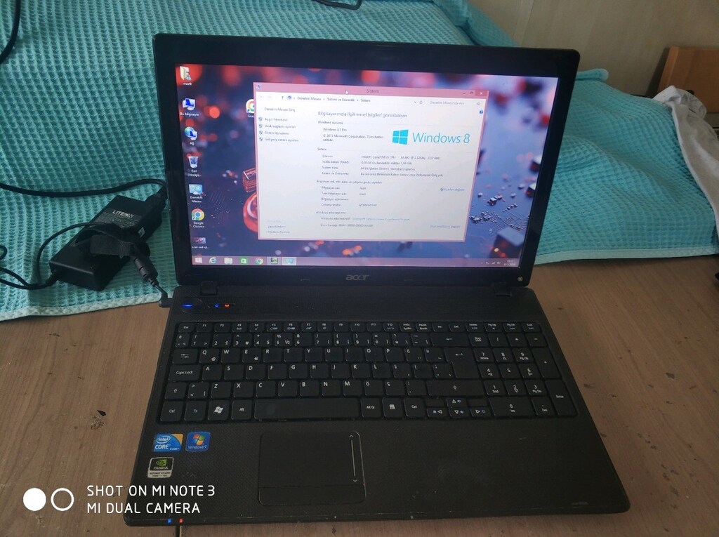 Acer i5 işlemci 6 GB rem geforce temiz laptop - 2