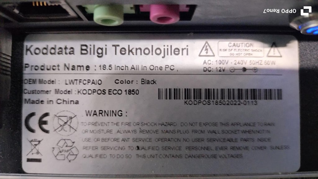 DEKOR BÜRO MOBİLYALARI KODPOS 1850 DOKUNMATİK PC İKİNCİ EL - 8