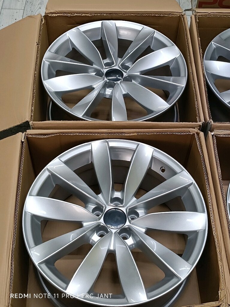 17 - 5x100 LUGANO SIFIR JANT TAKIMI - 8
