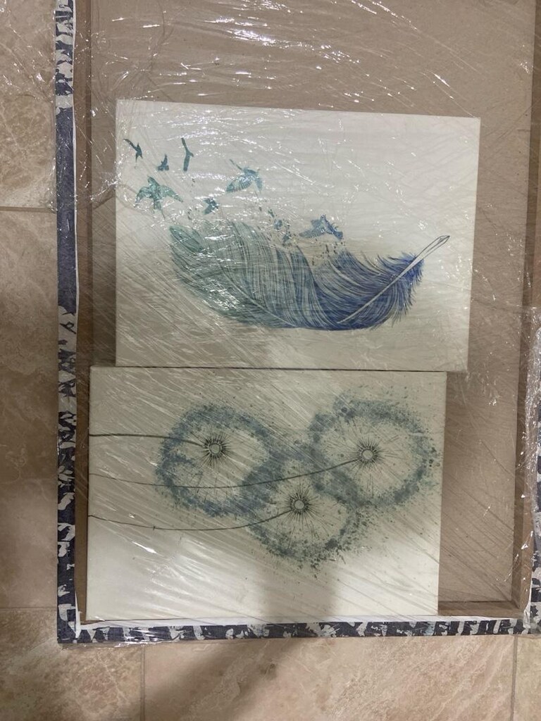 3 adet tablo küçük ve büyüklü - 2