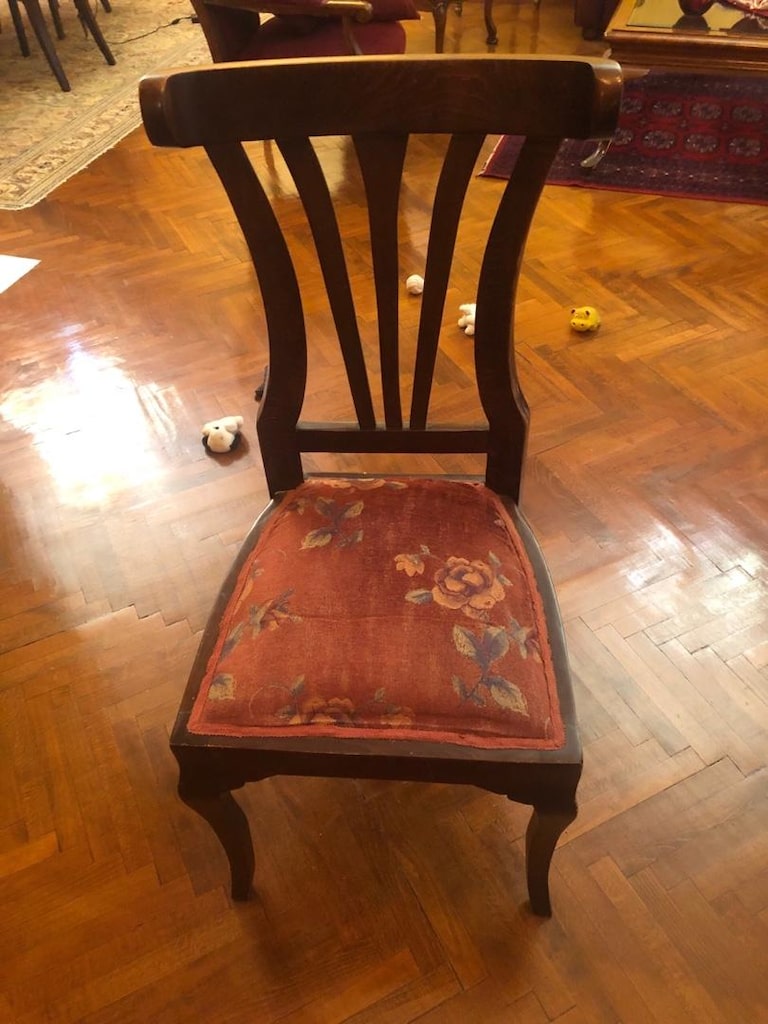 vintage yemek masa ve sandalyeleri - 6