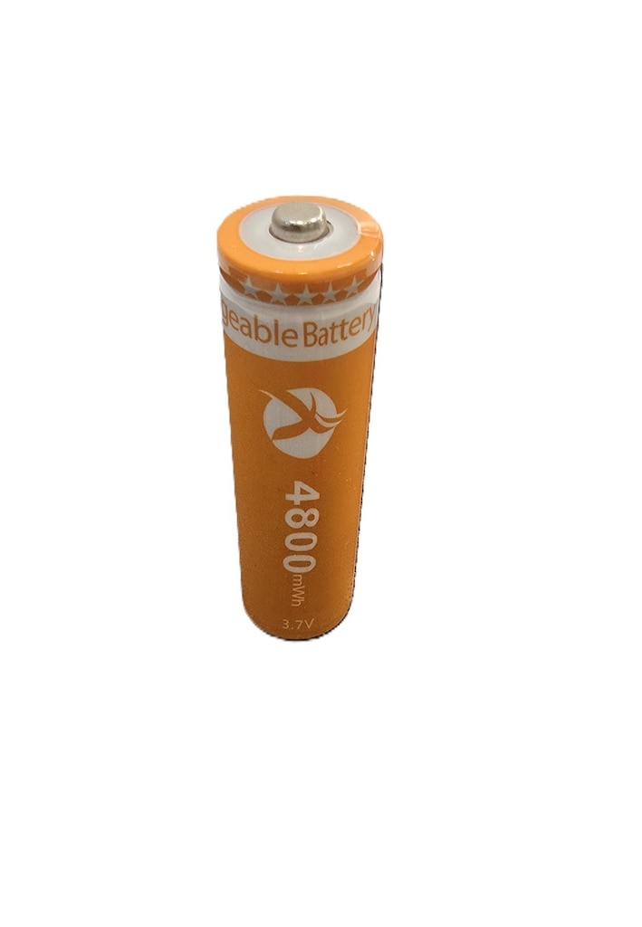 18650 Şarjlı Pil 3.7V 4800 mWh Yüksek Kapasiteli Lityum İyon - 4