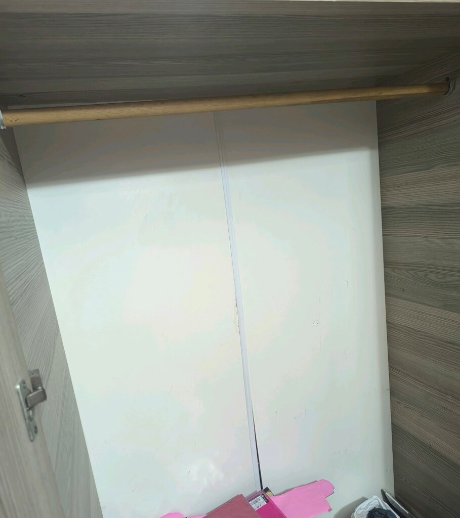 Bej Renk Elbise Dolabı Gardrop Gardolap - 3